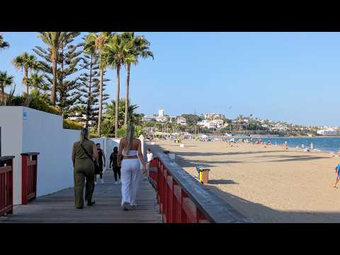 La Cala de Mijas (Spain): Beachfront Walk (August 2025)