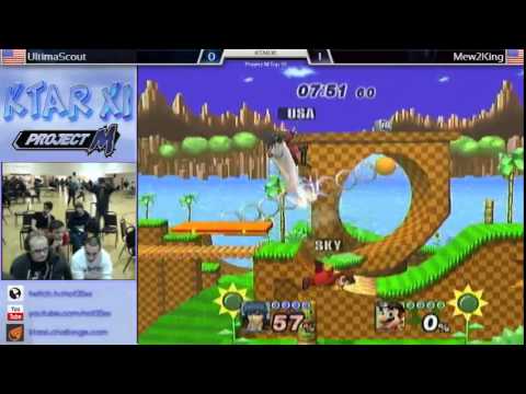 KTAR XI PM - Mew2King (Mario) VS Ultimascout (Marth) Losers Round 3