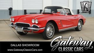 Video Thumbnail for 1962 Chevrolet Corvette