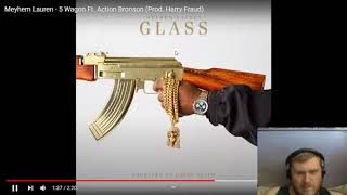 Reaction to Meyhem Lauren - 5 Wagon Ft. Action Bronson (Prod. Harry Fraud)