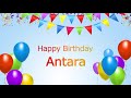 Happy Birthday Antara