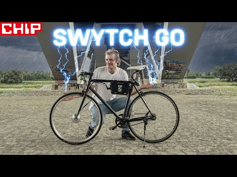 Schrottrad zum E-Bike umgebaut: So gut ist das günstige Umbau-Kit von Swytch | CHIP