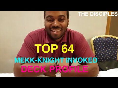 Top 64 UK Nationals Mekk-Knight Invoked Deck Profile Leon Dowe-Ranger