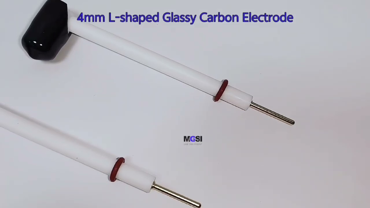 4mm L shaped Glassy Carbon Electrode