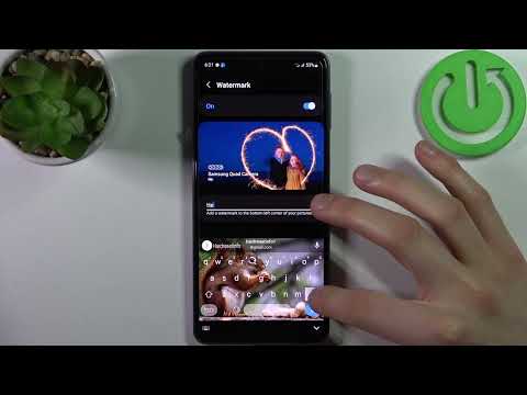 How to Activate Camera Watermark on SAMSUNG Galaxy M53 - Camera Settings