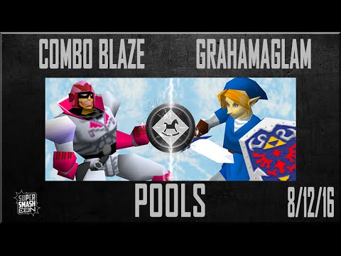 SSC 2016 Pools - Combo Blaze (Falcon, DK) Vs. Grahamaglam (Link, Mario) Super Smash Bros - SSB64