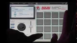 Video thumbnail for iMPC Music Production App for iPad by AkaiProVideo