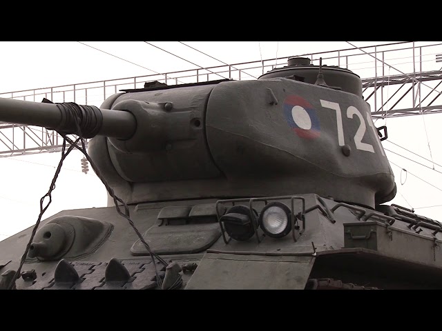 Т-34 прибыли в Иркутск