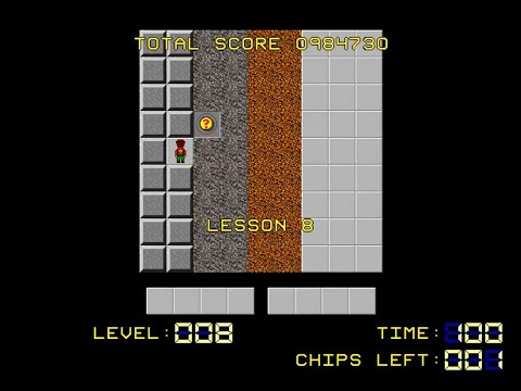 chips challenge 1, level 8