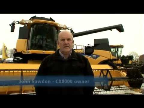 New Holland ECOBlue CX8000  Owner Testimonial