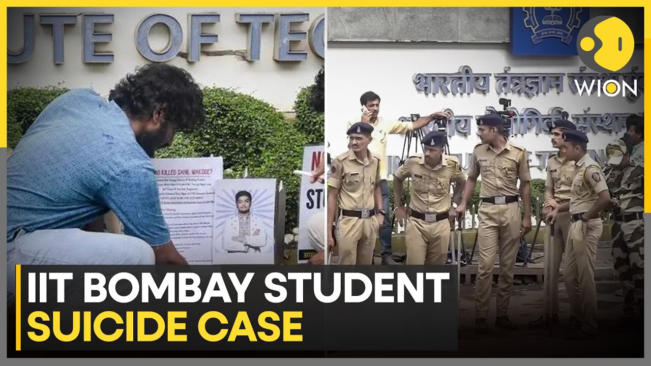 IIT Bombay Student Suicide Case: CCTV From The Exam Hall Hours Before Suicide | WION News