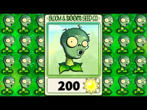 100% REPEATER ZOMPLANT vs All ZOMBOTANY 2 in Plants vs Zombies Mod