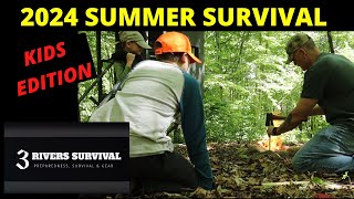 Summer Survival Camping with the Kids 2024