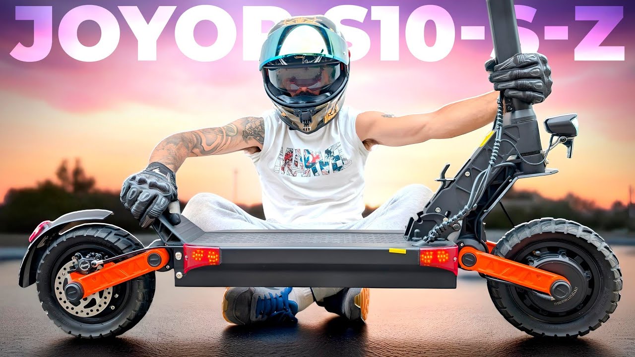 Depois de veres esta Trotinete a Escolha será FÁCIL! Joyor S10-SZ