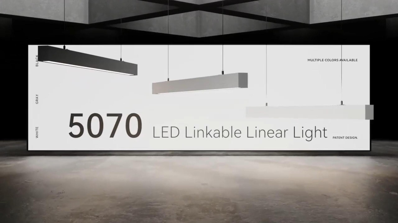 How to Install Linkable LED Linear Light 5070  Modular Office & Retail Lighting System