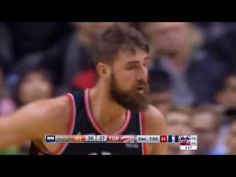 Lithuanian Lightning.  Toronto Raptors vs New York Knicks