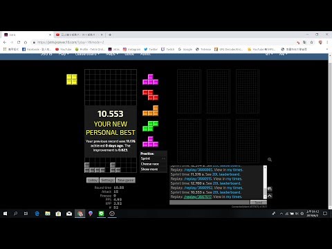 Jstris 20L new record