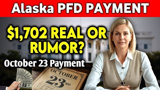 $1,702 Alaska PFD Payment Explained — Who Qualifies on October 23