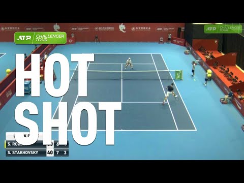 Hot Shot: Stakhovsky Strikes Double Tweener In Taipei