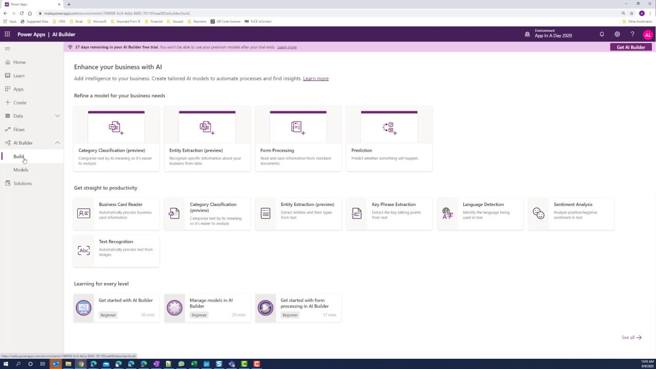 AI Builder Form Processing Part 1 - Modeling