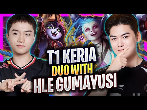 HLE GUMAYUSI DUO WITH T1 KERIA! - HLE Gumayusi Plays Jinx ADC vs Xayah! | Season 2026