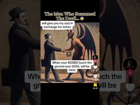 The Man Who Scammed The Devil… 😰 #interesting