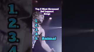 Top 5 Most Streamed Def Leppard Songs. #defleppard
