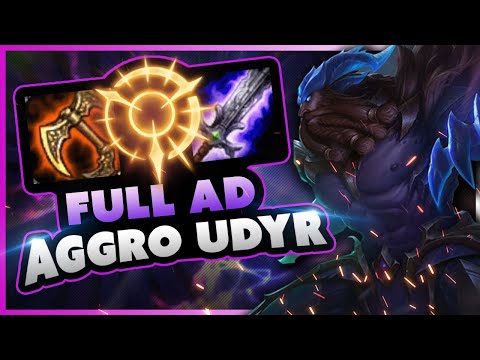 Maximum ATTACK DAMAGE Udyr Jungle Is Crazy