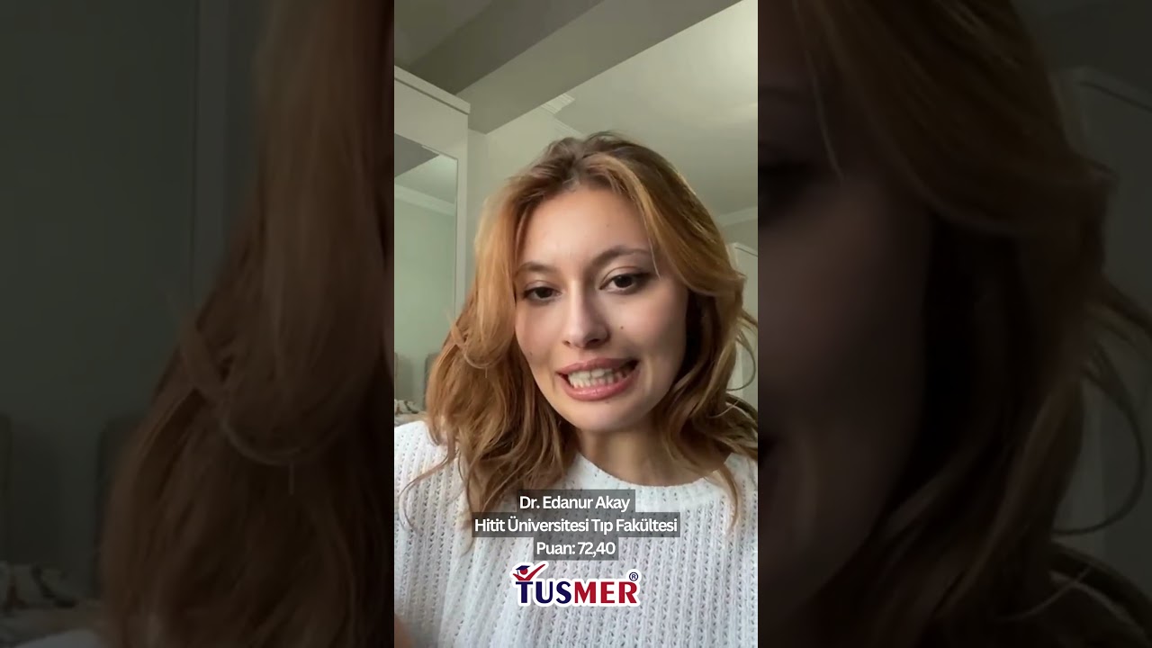 Edanur TUS'u Bizimle Kazandı! | Hangi Kaynakları Kullandı, Nelerden Yararlandı?