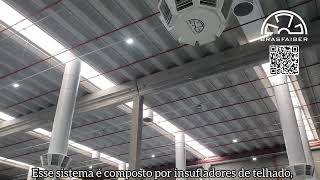 Exaustão Industrial Localizada de Vapor de Tinta