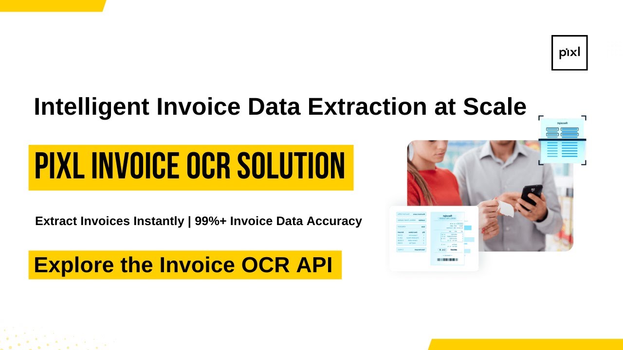 Pixl Smart Invoice OCR Solution | Intelligent Invoice Data Extraction at Scale