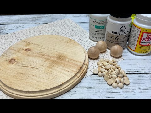 Decorative Riser DIY || Using Hobby Lobby Wood Pieces [ 1 Easy DIY ]