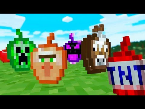 Tenvo makes 🔥🍎super apples in Minecraft