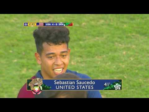 Concacaf Under-20 Championship 2017: United States vs St. Kitts & Nevis Highlights