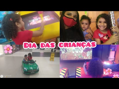 comemorando o dia das crianças com as meninas _ shopping presente comprei o que elas tanto queria 😍