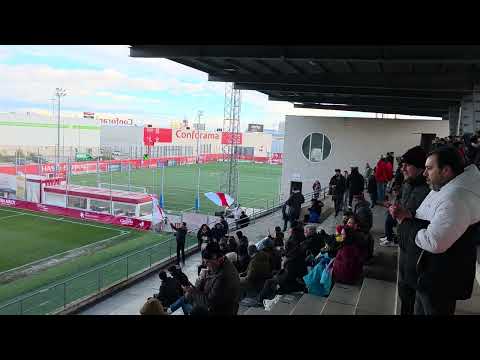 UD San Sebastian Reyes - Socuellamos 3-0 the players are entering Municipal Matapiñonera 24.01.2026