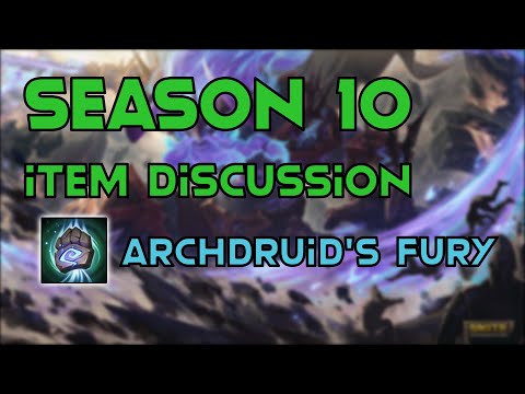 SMITE Season 10 New Items - Archdruid's Fury