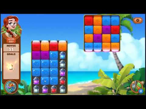 Lost Island Blast Adventure Level 327 - NO BOOSTERS 🏝️ | SKILLGAMING ✔️