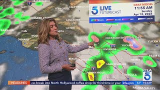 KTLA 5 News 10 p.m. Weather Forecast - Friday, April 10, 2026