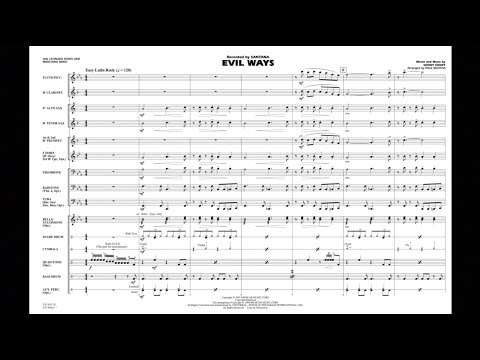 Evil Ways by Sonny Henry/arranged by Paul Murtha