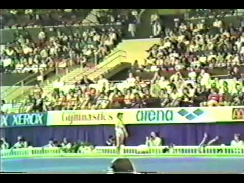 2nd T ROM Celestina Popa V - 1985 World Gymnastics Championships 9.800