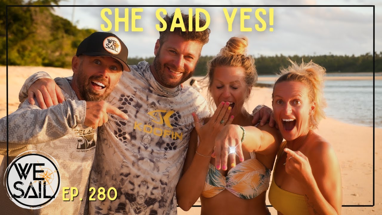 She Said YES!!! - A Surprise Proposal Sailing in Tonga | Episode 280