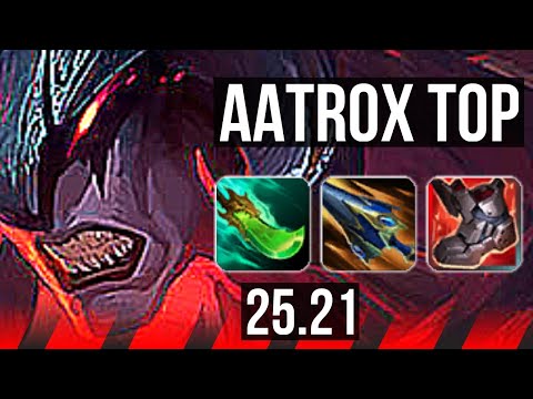 AATROX vs NASUS (TOP) | 8/1/7 | NA Master | 25.21