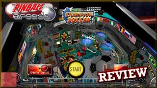 World Champion Soccer - The Pinball Arcade - PS4 - with Commentary !!