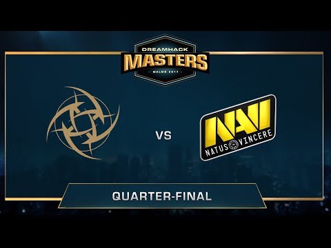 NiP vs Na'Vi - Nuke - Quarter-final - DreamHack Masters Malmö 2017