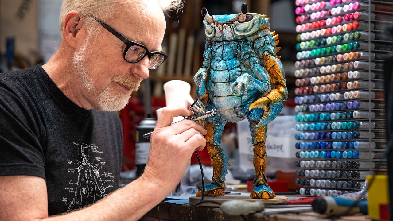Adam Savage Attempts His Most Ambitious Paint Job Yet!