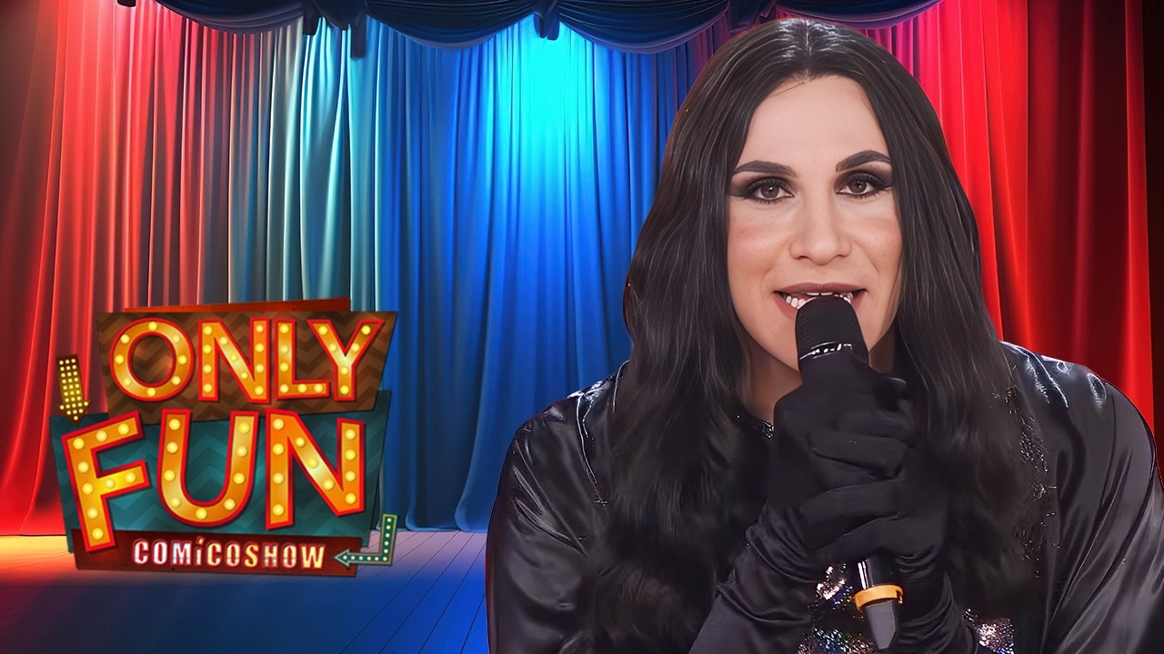 Laura Pausini-Vincenzo De Lucia con "Io soy Laura de Solarolo" ​| Only Fun Comico Show