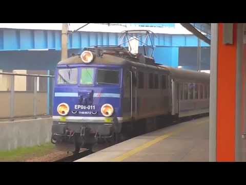 Stacja: KRAKÓW GŁ. - Odjazd EP08-011 z TLK "JANUSZ KORCZAK" do Białegostoku