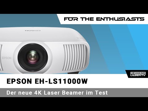 EPSON EH-LS11000W - Der neue 4K Laser-Beamer im Mega Test!
