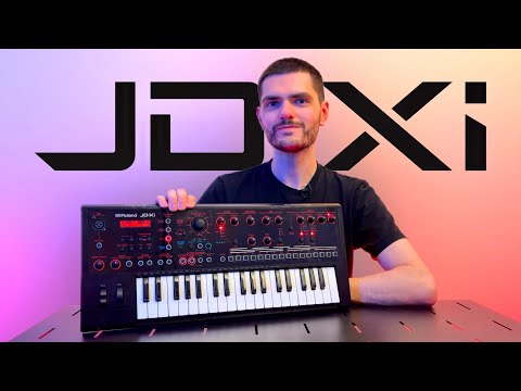 Roland JD-Xi 37-Key Analog/Digital Crossover Synthesizer 2015 - Present - Black image 4